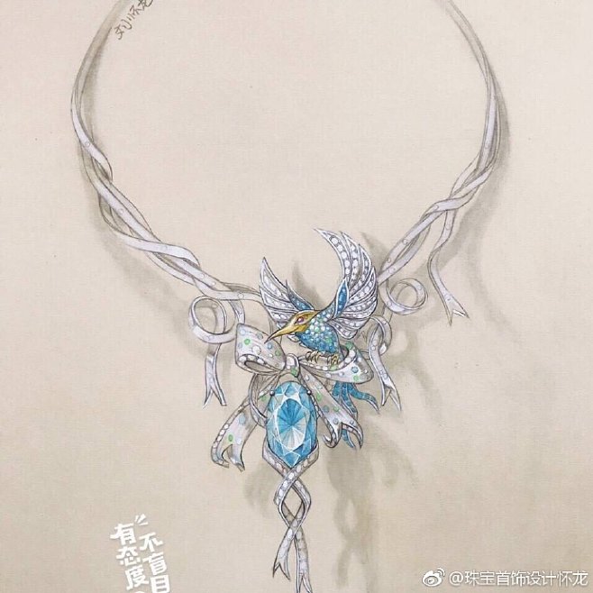 商業(yè)珠寶設計師的手繪日常 從靈感到高級手稿的創(chuàng)作之旅